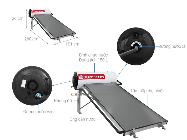 MÁY nước nóng mặt trời ARSITON MÁY nước nóng mặt trời ARSITON