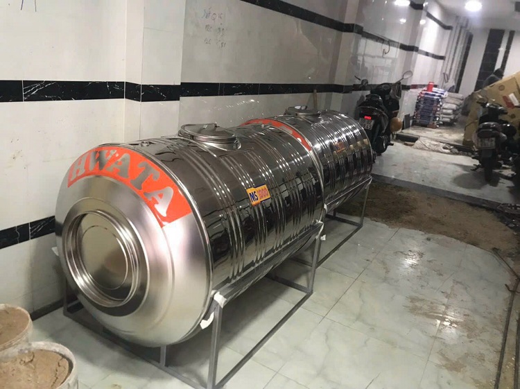 Bồn nước inox Hwata 1000L Ngang Bồn nước inox Hwata 1000L Ngang