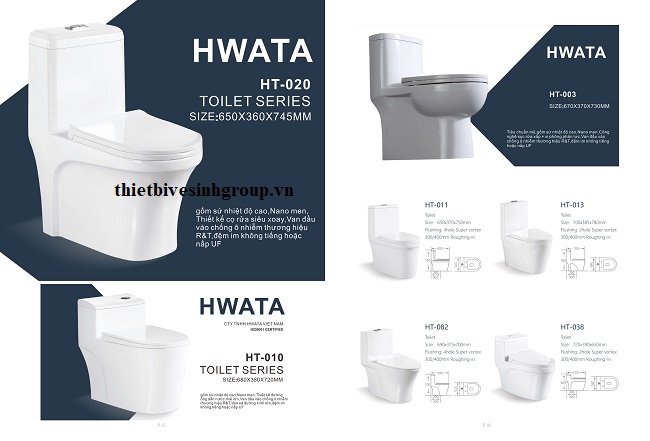 Bồn cầu Hwata Bồn cầu Hwata