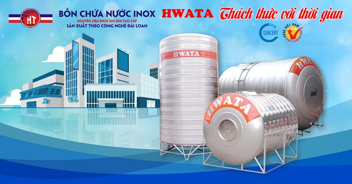 Bồn nước Hwata sản phẩm được nhiều Khách hàng tin dùng Bồn nước Hwata sản phẩm được nhiều Khách hàng tin dùng