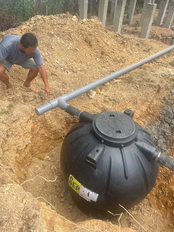 Bồn tự hoại Wavelife SEP 1,000L Đứng Bồn tự hoại Wavelife SEP 1,000L Đứng