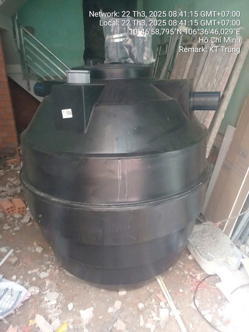 Bể phốt nhựa 1,000L Tân Á Đại Thành Bể phốt nhựa 1,000L Tân Á Đại Thành