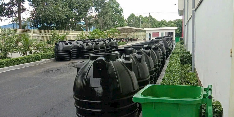 Bể phốt nhựa Sơn Hà dạng Đứng Bể phốt nhựa Sơn Hà dạng Đứng