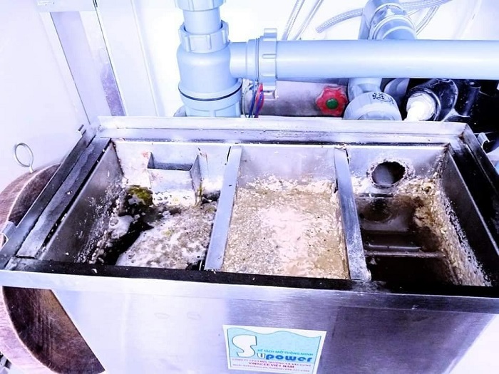 Hiệu quả của bể tách dầu mỡ Hiệu quả của bể tách dầu mỡ