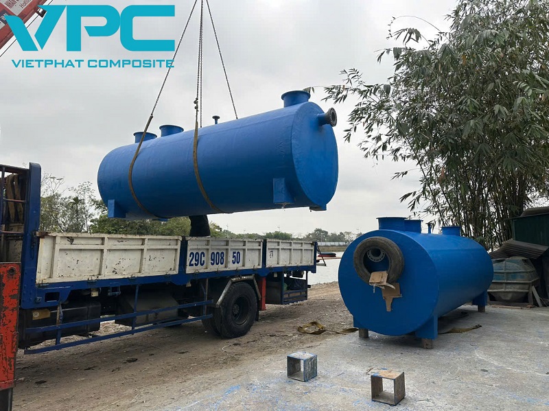 bể phốt Composite 20m3 bể phốt Composite 20m3