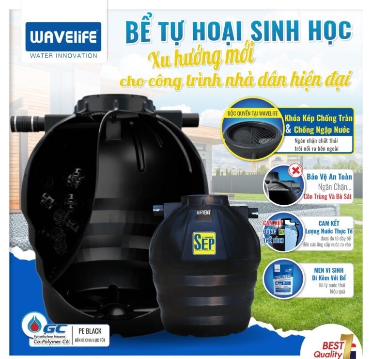 Bồn tự hoại nhập khẩu SEP Bồn tự hoại nhập khẩu SEP