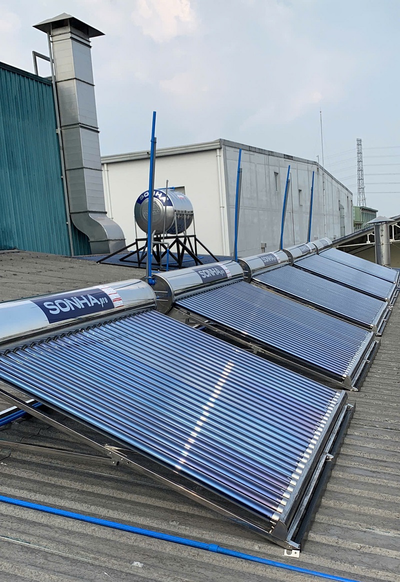 Dự án Máy nước nóng NLMT Sơn Hà tại KCN VSIP Bình Dương Dự án Máy nước nóng NLMT Sơn Hà tại KCN VSIP Bình Dương