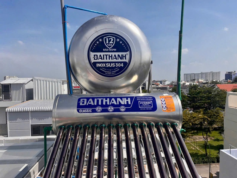 Trọn bộ Máy nước nóng năng lượng mặt trời Đại Thành Trọn bộ Máy nước nóng năng lượng mặt trời Đại Thành