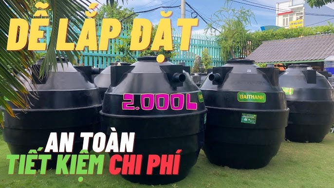 Bồn tự hoại 2000L - Chuyên dùng cho dự án Bồn tự hoại 2000L - Chuyên dùng cho dự án