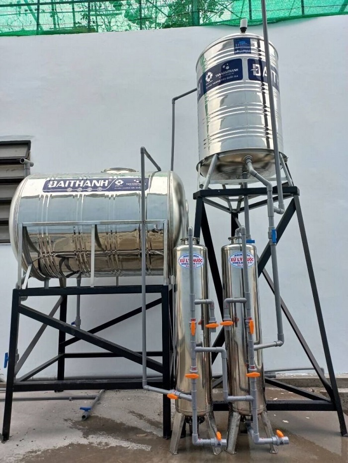 Thiết bị lọc nước đầu nguồn inox gia đình tại Quận 12 Thiết bị lọc nước đầu nguồn inox gia đình tại Quận 12