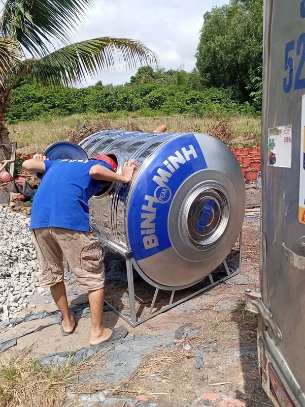 Bồn nước Bình Minh 1000l - I304, BH 12 năm Bồn nước Bình Minh 1000l - I304, BH 12 năm