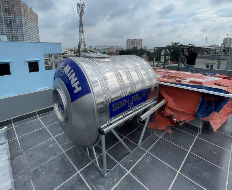 Bồn nước Bình Minh 1500l - I304, BH 12 năm Bồn nước Bình Minh 1500l - I304, BH 12 năm