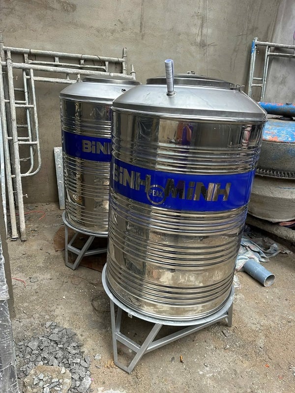 Bồn nước Bình Minh 500l - I304, BH 12 năm Bồn nước Bình Minh 500l - I304, BH 12 năm