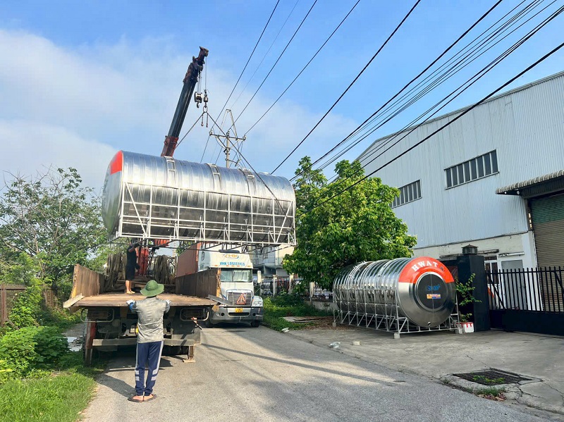 Bồn nước Hwata 20.000L Ngang - Dung tích Lớn Bồn nước Hwata 20.000L Ngang - Dung tích Lớn