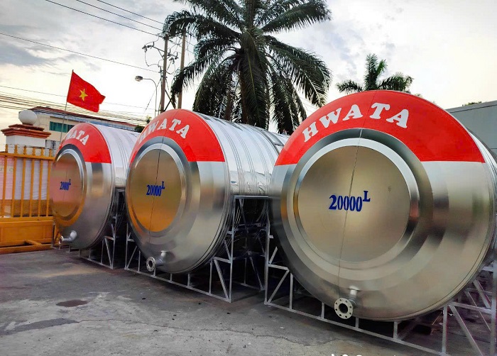 Bồn inox Công nghiệp Hwata được nhiều khách hàng tin dùng Bồn inox Công nghiệp Hwata được nhiều khách hàng tin dùng