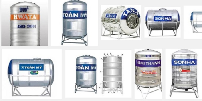 Những sản phẩm Bồn inox phổ biến hiện nay Những sản phẩm Bồn inox phổ biến hiện nay