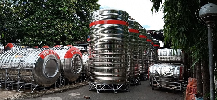 Bồn inox Hwata đứng Bồn inox Hwata đứng