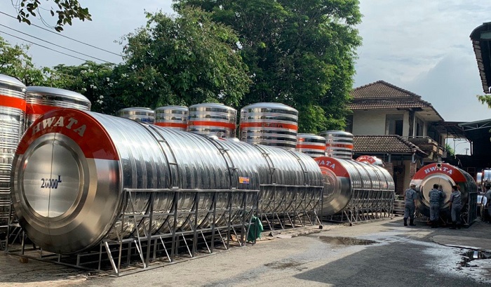 Bồn inox Hwata đa dạng dung tích Bồn inox Hwata đa dạng dung tích