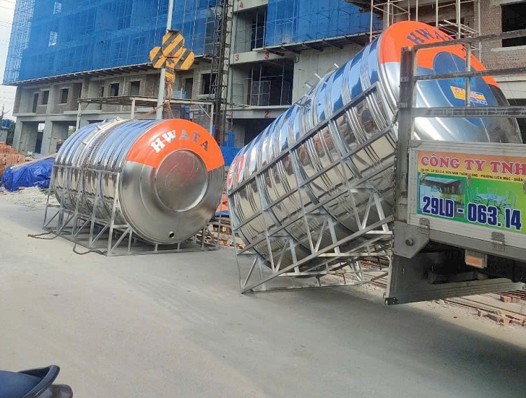 Dự án Bồn nước inox Hwata cho Chung Cư Dự án Bồn nước inox Hwata cho Chung Cư