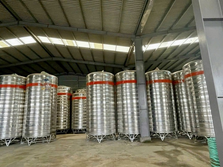 Bồn nước PCCC cho Nhà xưởng KCN Bồn nước PCCC cho Nhà xưởng KCN