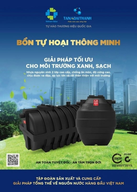 Bồn tự hoại Ngang của Tập đoàn Tân Á Đại Thành Bồn tự hoại Ngang của Tập đoàn Tân Á Đại Thành