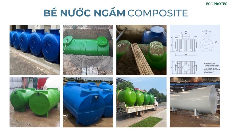 Bể phốt composite Bể phốt composite