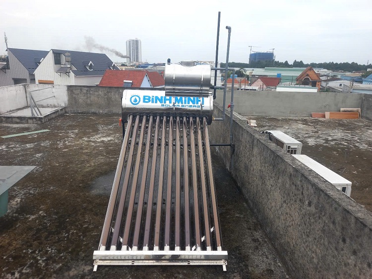 Lắp Bồn phụ máy nước nóng năng lượng mặt trời 130L Lắp Bồn phụ máy nước nóng năng lượng mặt trời 130L