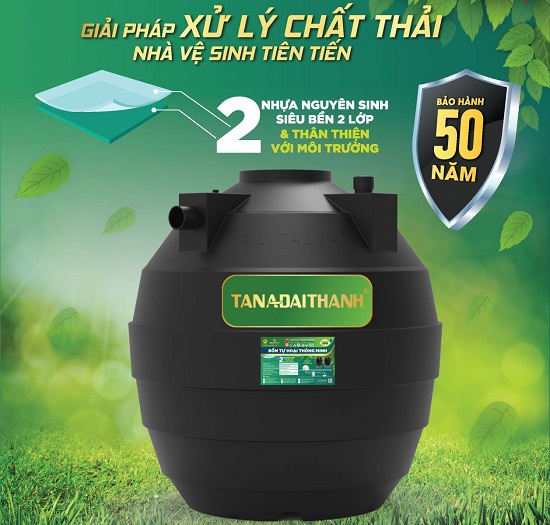 Cấu tao Bồn tự hoại Đại Thành Cấu tao Bồn tự hoại Đại Thành