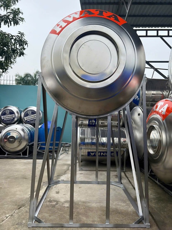 Chân cao Bồn nước Hwata 1,000L Ngang - Cao 1 Mét Chân cao Bồn nước Hwata 1,000L Ngang - Cao 1 Mét