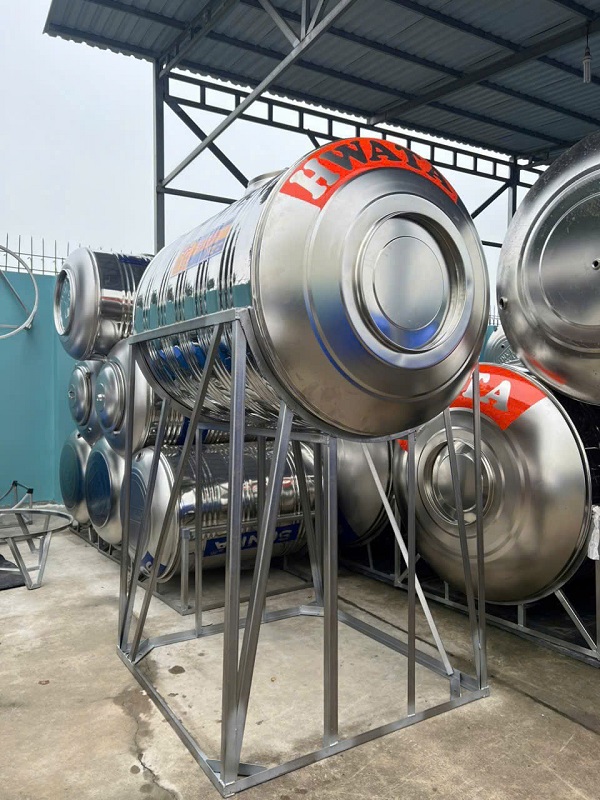 Chân cao Bồn nước Hwata 1,000L Ngang - Cao 1 Mét Chân cao Bồn nước Hwata 1,000L Ngang - Cao 1 Mét