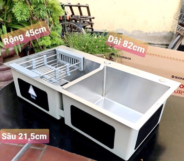 Kích thước chậu 2 hộc cân handmade Kích thước chậu 2 hộc cân handmade