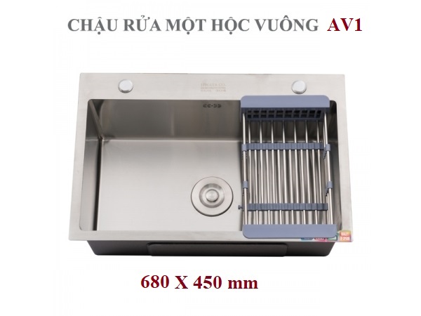 Chậu rửa inox Hwata AV1 Cao Cấp Chậu rửa inox Hwata AV1 Cao Cấp