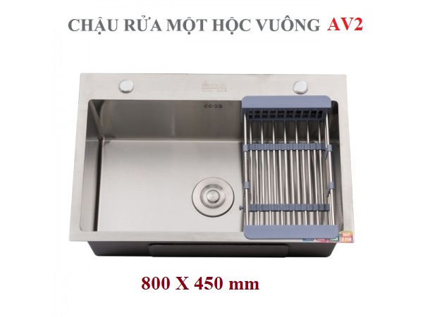 Chậu rửa inox Hwata AV2 Cao Cấp Chậu rửa inox Hwata AV2 Cao Cấp