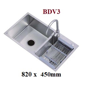 Chậu rửa inox Hwata BDV3 Cao Cấp Chậu rửa inox Hwata BDV3 Cao Cấp