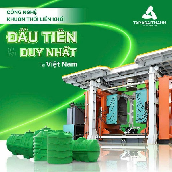 Công nghệ sản xuất Bồn nhựa Đại Thành Plasman - Bảo hành 40 năm Công nghệ sản xuất Bồn nhựa Đại Thành Plasman - Bảo hành 40 năm