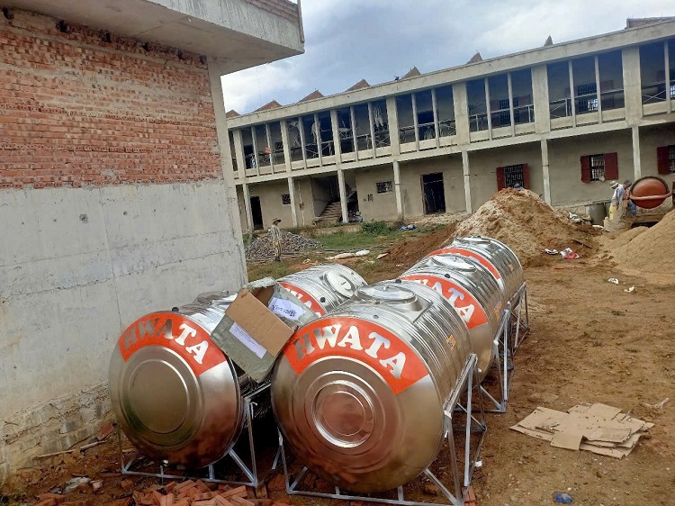 Dự án Bồn nước inox Hwata tại Bình Dương Dự án Bồn nước inox Hwata tại Bình Dương