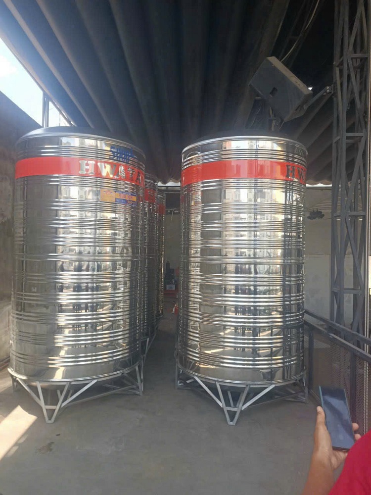 Dự án Bồn nước inox Hwata 5,000l Đứng Dự án Bồn nước inox Hwata 5,000l Đứng