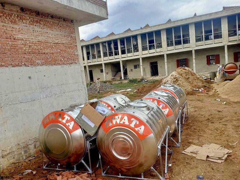 Dự Án Bồn nước inox Hwata Dự Án Bồn nước inox Hwata