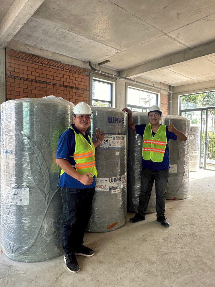 Dự Án bồn nước kháng khuẩn Thái Lan Dự Án bồn nước kháng khuẩn Thái Lan