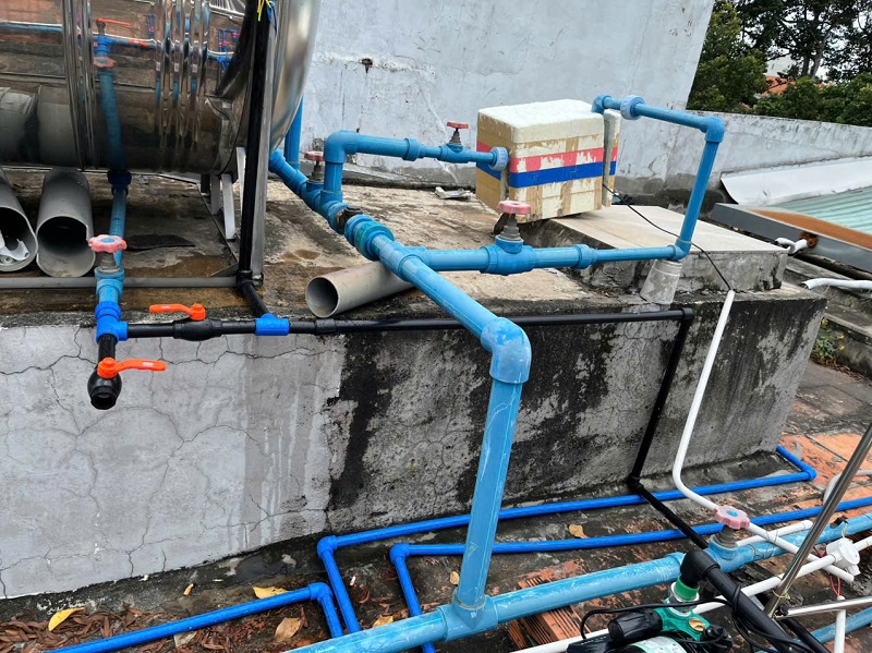 Thi công đường ống nước nóng ppr Thi công đường ống nước nóng ppr