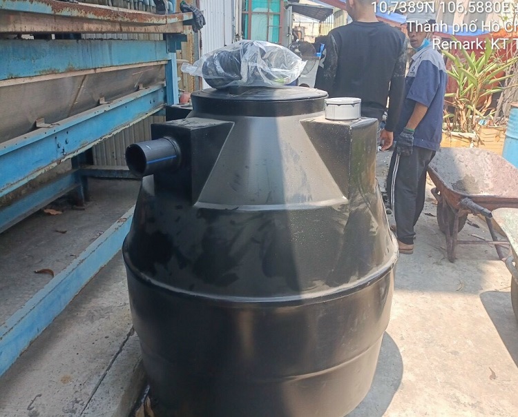 Bồn tự hoại 500l - phù hợp hộ gia đình nhỏ Bồn tự hoại 500l - phù hợp hộ gia đình nhỏ