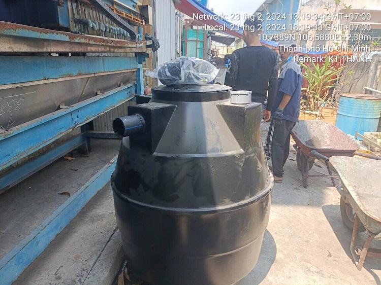 Giao bồn tự hoại 500l cho nhà xưởng Giao bồn tự hoại 500l cho nhà xưởng