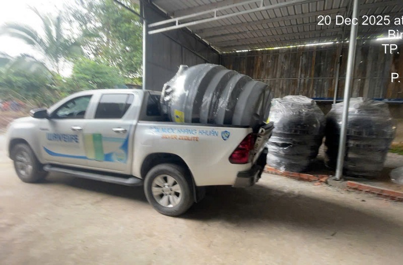 Giao hàng bể phốt nhựa Thái Lan Giao hàng bể phốt nhựa Thái Lan