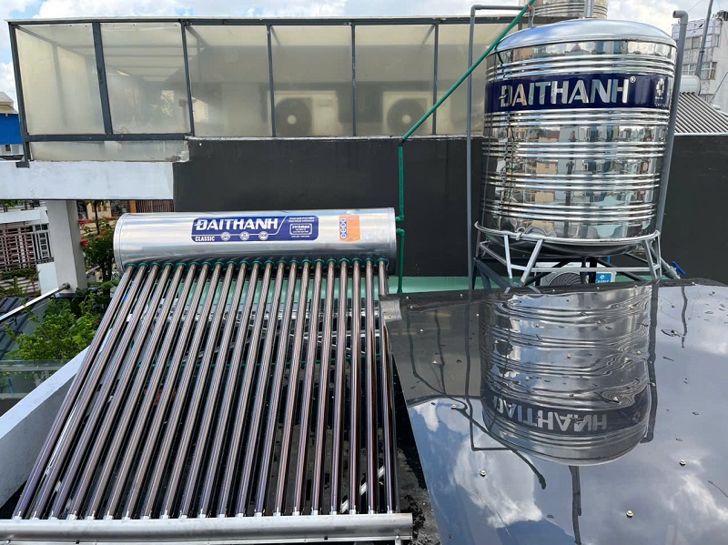 Hoàn thiện Máy nước nóng năng lượng mặt trời Đại Thành Hoàn thiện Máy nước nóng năng lượng mặt trời Đại Thành