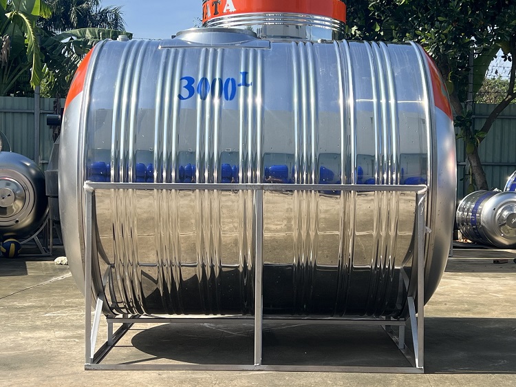 Bồn inox Hwata 3,000L Ngang - Giá Ưu đãi tại đây Bồn inox Hwata 3,000L Ngang - Giá Ưu đãi tại đây