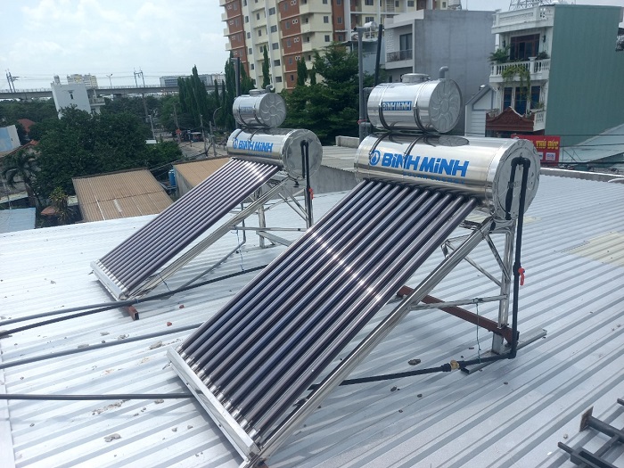 máy nước nóng mặt trời Bình Minh máy nước nóng mặt trời Bình Minh