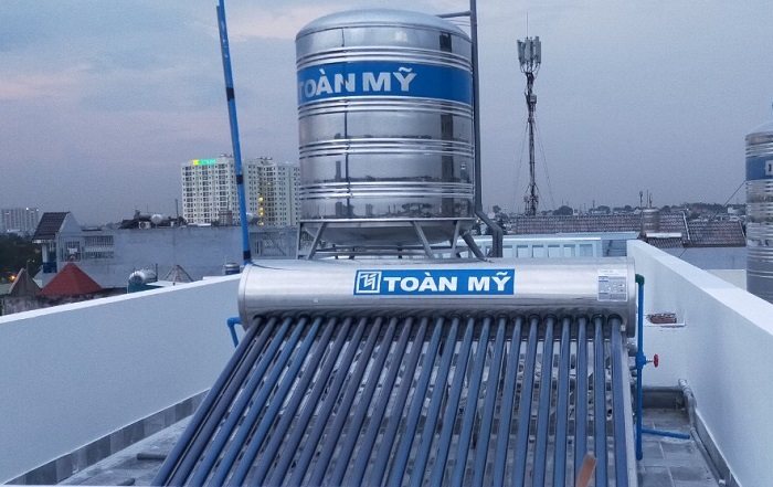 Máy nước nóng mặt trời Toàn Mỹ I304 chính hãng Máy nước nóng mặt trời Toàn Mỹ I304 chính hãng