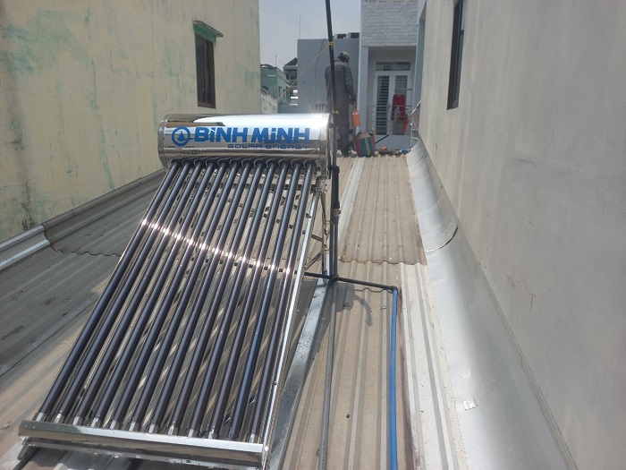 Máy nước nóng mặt trời Bình Minh 130L Bán chạy hiện nay Máy nước nóng mặt trời Bình Minh 130L Bán chạy hiện nay