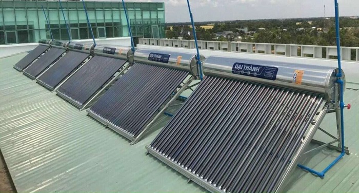 Máy nước nóng mặt trời Đại Thành inox 304 Máy nước nóng mặt trời Đại Thành inox 304