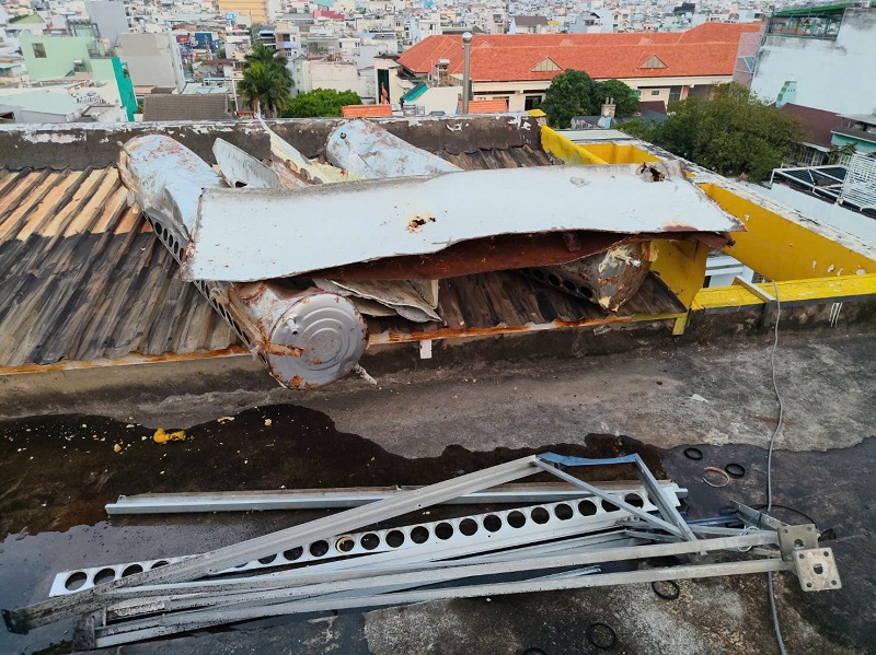 Tháo Bình bảo Ôn máy NLMT cũ Tháo Bình bảo Ôn máy NLMT cũ